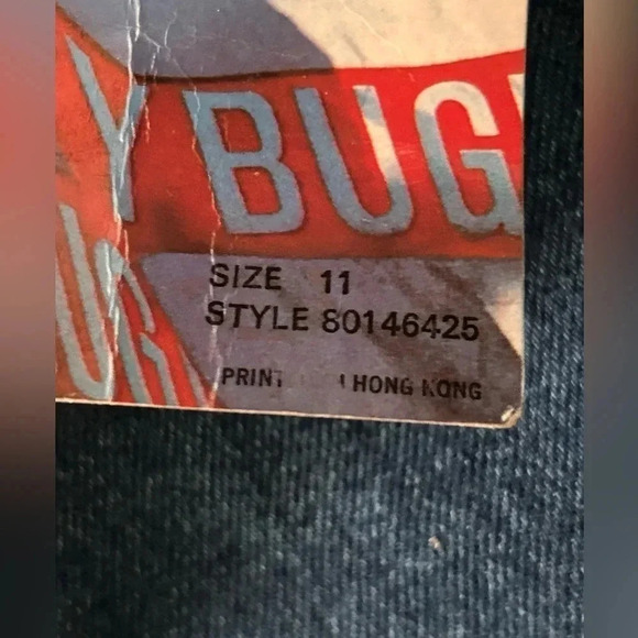 Bugle Boy Deadstock 100% Cotton High Rise Denim Blue Jeans Size 29 waist - Picture 10 of 14